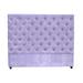 My Chic Nest Leigh Upholstered Panel Headboard Polyester in Black | 65 H x 77 W x 5.9 D in | Wayfair 550-106-1160-CK