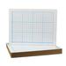 Flipside Products Two-Sided Quadrant Grid Dry Erase Reversible Graphic/Grid board Melamine in White | 9 H x 12 W x 0.13 D in | Wayfair 21012