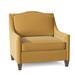 Lounge Chair - My Chic Nest Jill 36" Wide Lounge Chair Wood/Polyester/Cotton/Velvet/Fabric in Yellow | 37 H x 36 W x 36 D in | Wayfair 678-1067