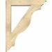 Ekena Millwork Funston Traditional Bracket Wood in Brown | 30 H x 3.5 W in | Wayfair BKT04X30X38FST01RDF