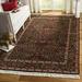 Brown/Green 72 W in Area Rug - Safavieh Royal Kerman Floral Hand-Knotted Wool Red/Brown/Green Area Rug Wool | Wayfair RK28A-6