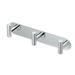 Gatco Latitude II Wall Mounted Towel & Robe Hook Rack w/ 3 Hooks Metal in Gray | 2.25 H x 11 W x 1.7 D in | Wayfair 1292