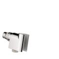 Hansgrohe Handheld Shower Head Holder in Gray | 2 H x 1.33 W x 3.88 D in | Wayfair 04580000