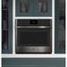 GE Profile™ GE Profile Smart Appliances 29.75" 5 cu. ft. Self-Cleaning Convection Electric Single Wall Oven in Gray | Wayfair PTS9000BNTS