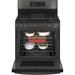 GE Profile™ GE Profile Smart Appliances 30" 5.6 cu. ft. Smart Freestanding Gas Range w/ Griddle & Grill, in White | Wayfair PGB935YPFS