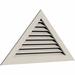Ekena Millwork Pitch Wood Triangle Recessed Mount Gable Vent in Brown/Gray | 21.38 W in | Wayfair GVWTR64X1600SFPWR