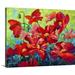 Winston Porter Ankita Field Poppies by Marion Rose Painting Print on Wrapped Canvas Canvas | 8 H x 10 W x 1.5 D in | Wayfair