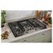 GE Appliances Built-in 30" Gas Cooktop w/ 5 Burners, Stainless Steel in Gray | 5.5 H x 21 W x 30 D in | Wayfair JGP5030SLSS