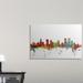 Ebern Designs Denver Colorado Skyline by Michael Tompsett - Graphic Art Print | 8 H x 12 W x 1.5 D in | Wayfair 66A0BBB0112541DC845D6D4342A42835