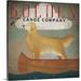 Great Big Canvas 'Golden Dog Canoe Co' by Ryan Fowler Vintage Advertisement | 8 H x 8 W x 1.5 D in | Wayfair 1395570_1_8x8