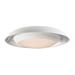 George Oliver 1 - Light Single Dome LED Pendant in Gray/White | 6 H x 23.5 W x 23.5 D in | Wayfair 6394AF5125D64329BA2B037C7100AE44