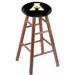 Holland Bar Stool NCAA 30" Bar Stool Wood/Plastic/Acrylic in Yellow | 30 H x 18 W x 18 D in | Wayfair RC30MSMedAppStU