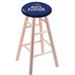 Holland Bar Stool NCAA 30" Bar Stool Wood/Plastic/Acrylic in Brown | 30 H x 18 W x 18 D in | Wayfair RC30MSNatNorFla