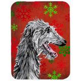 The Holiday Aisle® The Holiday Aisle Ashlynn Scottish Deerhound Glass Cutting Board Glass | 0.15 H x 11.25 W in | Wayfair