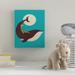 Harriet Bee The Giraffe & The Whale Graphic Art on Canvas Canvas | 8 H x 10 W x 2 D in | Wayfair HBEE4630 41561865