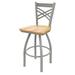 Holland Bar Stool 820 Catalina Swivel Bar Stool Wood/Metal in Gray | 44 H x 18 W in | Wayfair 82030ANNatOak