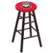 Holland Bar Stool NCAA 30" Bar Stool Wood/Plastic/Acrylic in Brown | 30 H x 18 W x 18 D in | Wayfair RC30MSDCGA-Dog