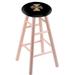 Holland Bar Stool NCAA 30" Bar Stool Wood/Plastic/Acrylic in Brown | 30 H x 18 W x 18 D in | Wayfair RC30MSNatIdahoU