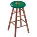 Holland Bar Stool NCAA 30" Bar Stool Wood/Plastic/Acrylic in Yellow | 30 H x 18 W x 18 D in | Wayfair RC30MSMedVermnt