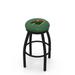 Holland Bar Stool NHL Swivel Extra Tall Stool Upholstered/Metal in Black | 36 H x 19 W x 19 D in | Wayfair L8B2B25MinWld