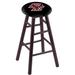 Holland Bar Stool NCAA 24" Bar Stool Wood/Plastic/Acrylic in Brown | 24 H x 18 W x 18 D in | Wayfair RC24MSDCBostnC