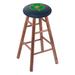 Holland Bar Stool NCAA 30" Bar Stool Wood/Plastic/Acrylic in Yellow | 30 H x 18 W x 18 D in | Wayfair RC30MSMedND-Shm