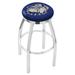 Holland Bar Stool NCAA Swivel Counter and Bar Stool Upholstered/Metal in Gray | 30 H x 18 W x 18 D in | Wayfair L8C2C25Grgtwn