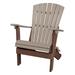 Red Barrel Studio® Carla Folding Adirondack Chair, Wood in Brown | 41 H x 29 W x 35 D in | Wayfair 4393337B42C44B888EED78BE46B4C9DA