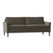 Ebern Designs Soroya 77.75" Flared Arm Sofa w/ Reversible Cushions Polyester/Other Performance Fabrics in Gray | 33 H x 77.75 W x 36.75 D in | Wayfair
