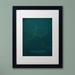 Trademark Fine Art "Rumpelstiltskin" by Christian Jackson Framed Graphic Art Paper, Wood in Blue | 14 H x 11 W in | Wayfair CJ0052-B1114MF