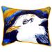 Betsy Drake Interiors Gull Portrait Left Outdoor Pillow Cover & Insert Polyester/Polyfill blend | 11 H x 14 W in | Wayfair SN295