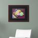 Trademark Fine Art 'Pitbull Soul' Framed Painting Print on Canvas Canvas, Wood | 13.75 H x 16.75 W x 0.75 D in | Wayfair ALI2654-W1114BMF