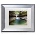 Trademark Fine Art Sabbaday Green Pool by Michael Blanchette - Picture Frame Photograph Print on Canvas Canvas | 14.5 H x 17.5 W x 1.25 D in | Wayfair