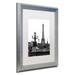 Trademark Fine Art "Paris Romantic" by Philippe Hugonnard Framed Photographic Print Canvas in Black/White | 0.5 D in | Wayfair PH0204-W1114MF