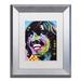 Trademark Fine Art 'George Harrison' by Dean Russo Framed Painting Print Canvas, Wood | 14.5 H x 17.5 W x 1.25 D in | Wayfair ALI2604-S1114MF