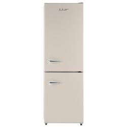 iio Retro 23" Bottom Freezer 11 cu. ft. Refrigerator, Glass in White | 73.3 H x 23 W x 24.5 D in | Wayfair ALBR1372WW-L