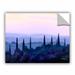 ArtWall ArtApeelz Tuscan Morn by Linda Parker Photographic Print on Canvas in Indigo/Pink | 14 H x 18 W x 0.1 D in | Wayfair 0par076a1418p