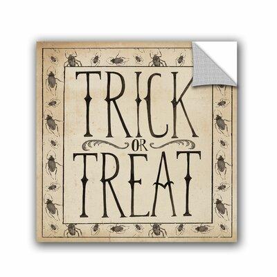 ArtWall Sara Zieve Miller Hocus Pocus Square I Wall Decal in Brown | 14 H x 14 W in | Wayfair 2mil005a1414p