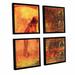 ArtWall Buddhist Elephant by Elena Ray 4 Piece Framed Painting Print on Canvas Set Canvas in White | 36 H x 36 W x 2 D in | Wayfair 0ray117e3636f