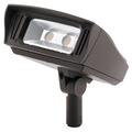 Kichler C-Series Hardwired LED Flood Light Metal in Brown | 6 H x 6 W x 7 D in | Wayfair 16223AZT30