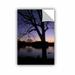 ArtWall Texas Sunset on the Lake by Kathy Yates Photographic Print Removable Wall Decal Canvas/Fabric | 12 H x 18 W in | Wayfair 0yat059a1218p