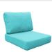 Madison Ave Indoor/Outdoor 5 Piece Replacement Cushion Set Acrylic in Green/Blue/Brown kathy ireland Homes & Gardens by TK Classics | Wayfair