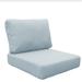 Madison Ave Indoor/Outdoor 6 Piece Replacement Cushion Set Acrylic in Gray/Blue/Brown kathy ireland Homes & Gardens by TK Classics | Wayfair
