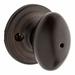 Kwikset Laurel Privacy Door Knob in Brown | 2.63 H x 2.63 W x 2.43 D in | Wayfair 730L 11P