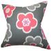 Latitude Run® Bunbury Floral Bedding Sham 100% Cotton in Pink/Gray | 26 H x 20 W x 5 D in | Wayfair LTDR3223 40278691