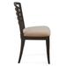 Wade Logan® Ayaina Dining Chair Wood/Upholstered in Brown | 35.25 H x 24 W x 24 D in | Wayfair FB66E18A892D412BBF4ABA2ED5499833