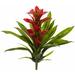 Bay Isle Home™ Bromeliad 4 - Piece Artificial Flowering Plant Set Silk/Plastic | 15 H x 8 W x 8 D in | Wayfair 54E291E0DA24468CA652EA07B0D2B051