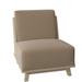 Lounge Chair - Maria Yee Conway 71.12Cm Wide Lounge Chair, Wood in White/Brown | 31 H x 28 W x 32 D in | Wayfair 265-108643135FE7