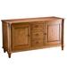 MacKenzie-Dow English Pub 60" Console Table Wood in Brown | 32.25 H x 60 W x 22.75 D in | Wayfair 1-8070_Malt