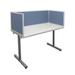 OBEX Acoustical Desk Mounted Privacy Panel | 12 H x 48 W x 0.63 D in | Wayfair 12X48A-A-TW-DM